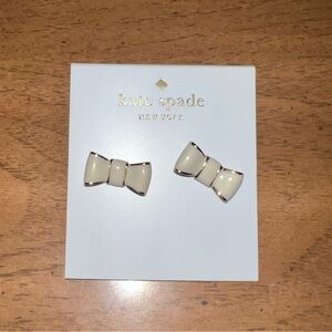 Kate Spade new bow earrings